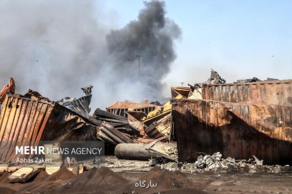 بالاتر از 8 هزار تن برنج در حادثه بندر شهید رجایی گرفتار لطمه شد