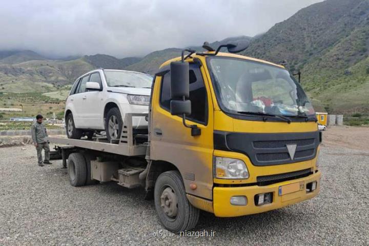 حمل خودرو از تهران به تبریز
